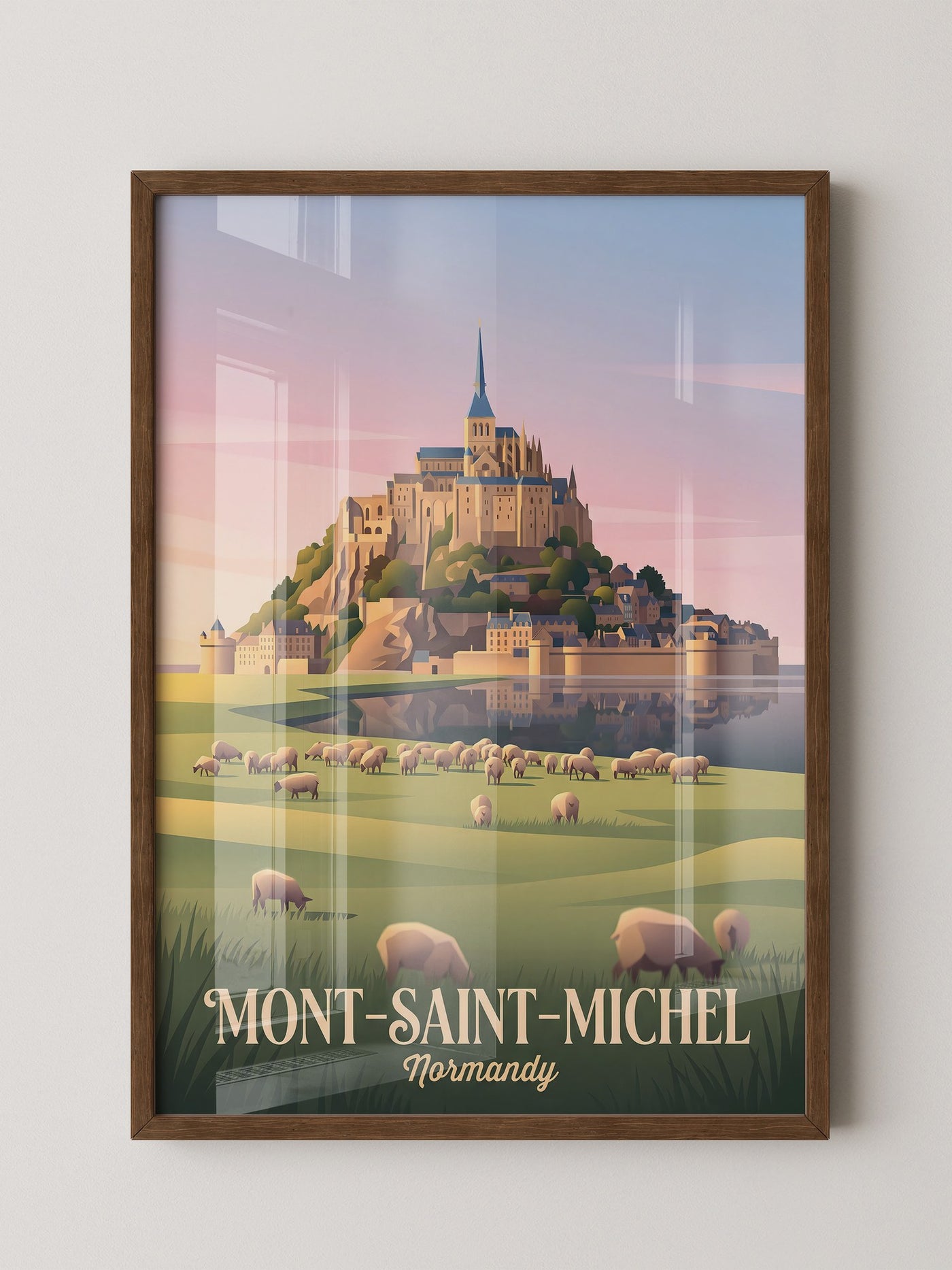 Mont-Saint-Michel Impressionistisch