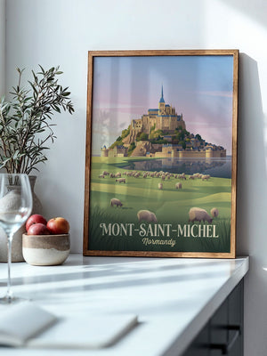 Mont-Saint-Michel Impressionistisch