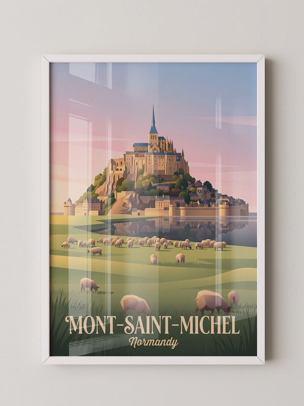 Mont-Saint-Michel Impressionistisch