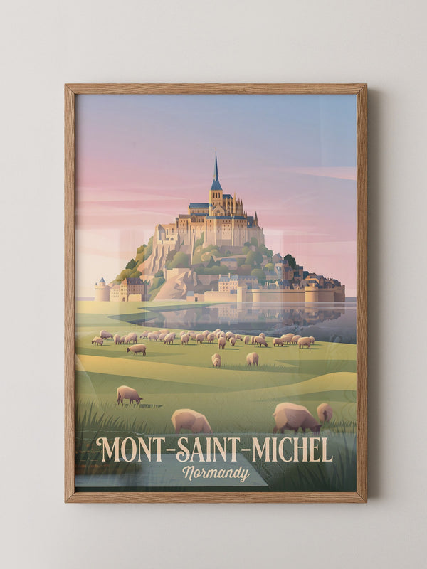 Mont-Saint-Michel Impressionistisch