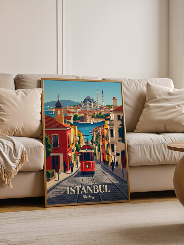 Istanbul Tram Retro-Stil