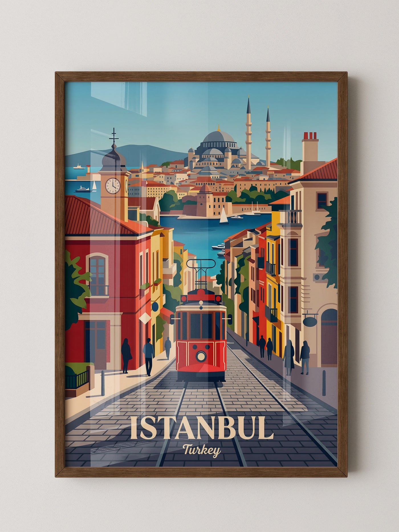 Istanbul Tram Retro-Stil