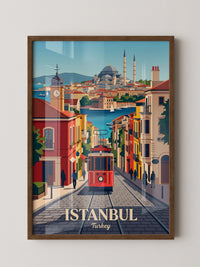 Istanbul Tram Retro-Stil
