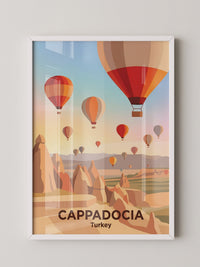 Heißluftballons über Kappadokien