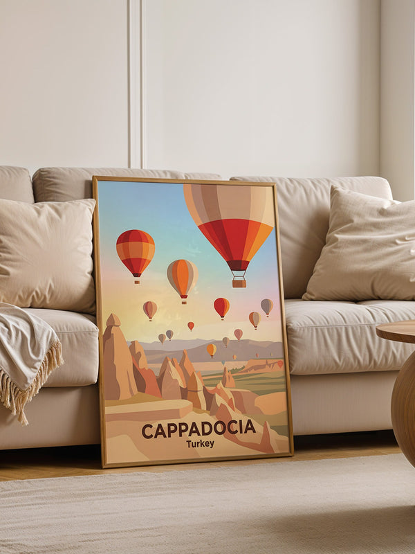 Heißluftballons über Kappadokien