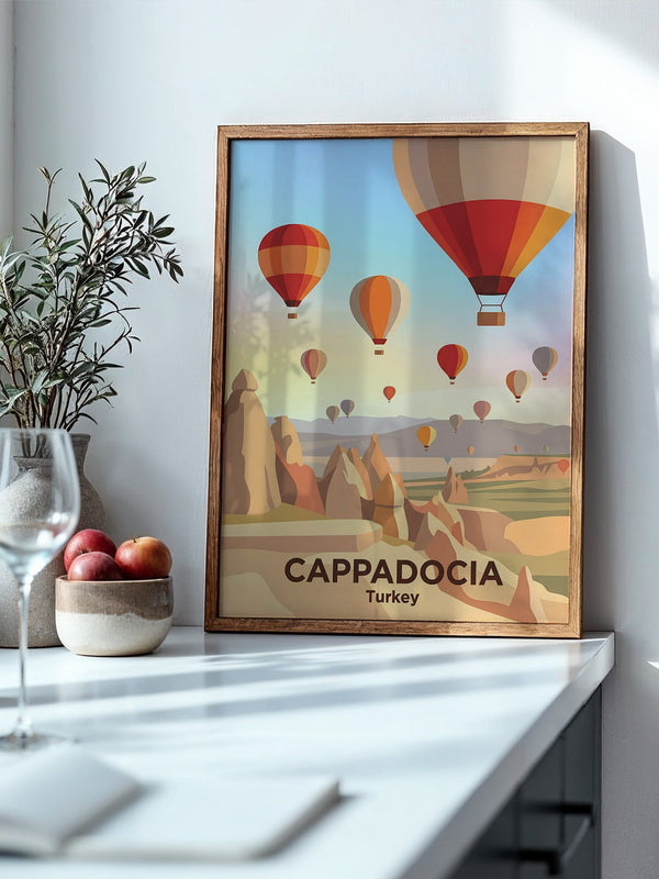 Heißluftballons über Kappadokien