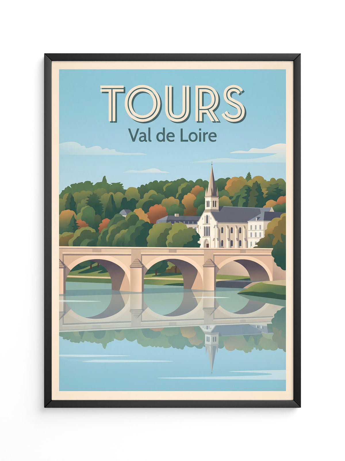 Tour Val de Loire Retrobrücke
