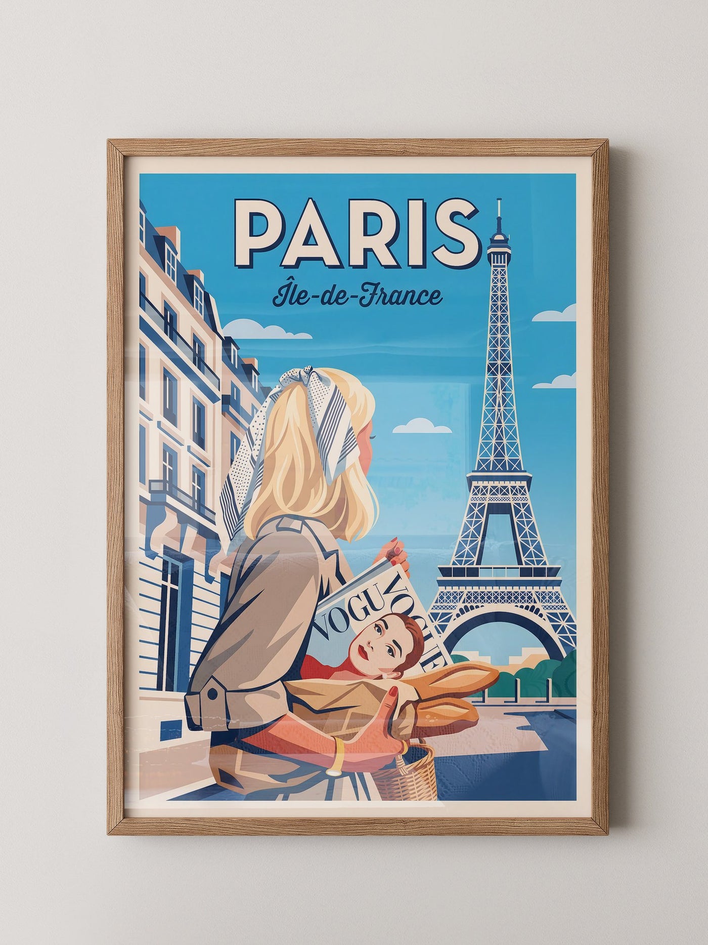 Eiffelturm Retro Paris