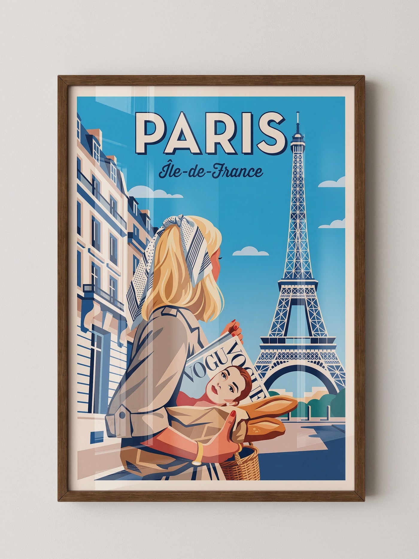 Eiffelturm Retro Paris