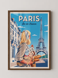 Eiffelturm Retro Paris