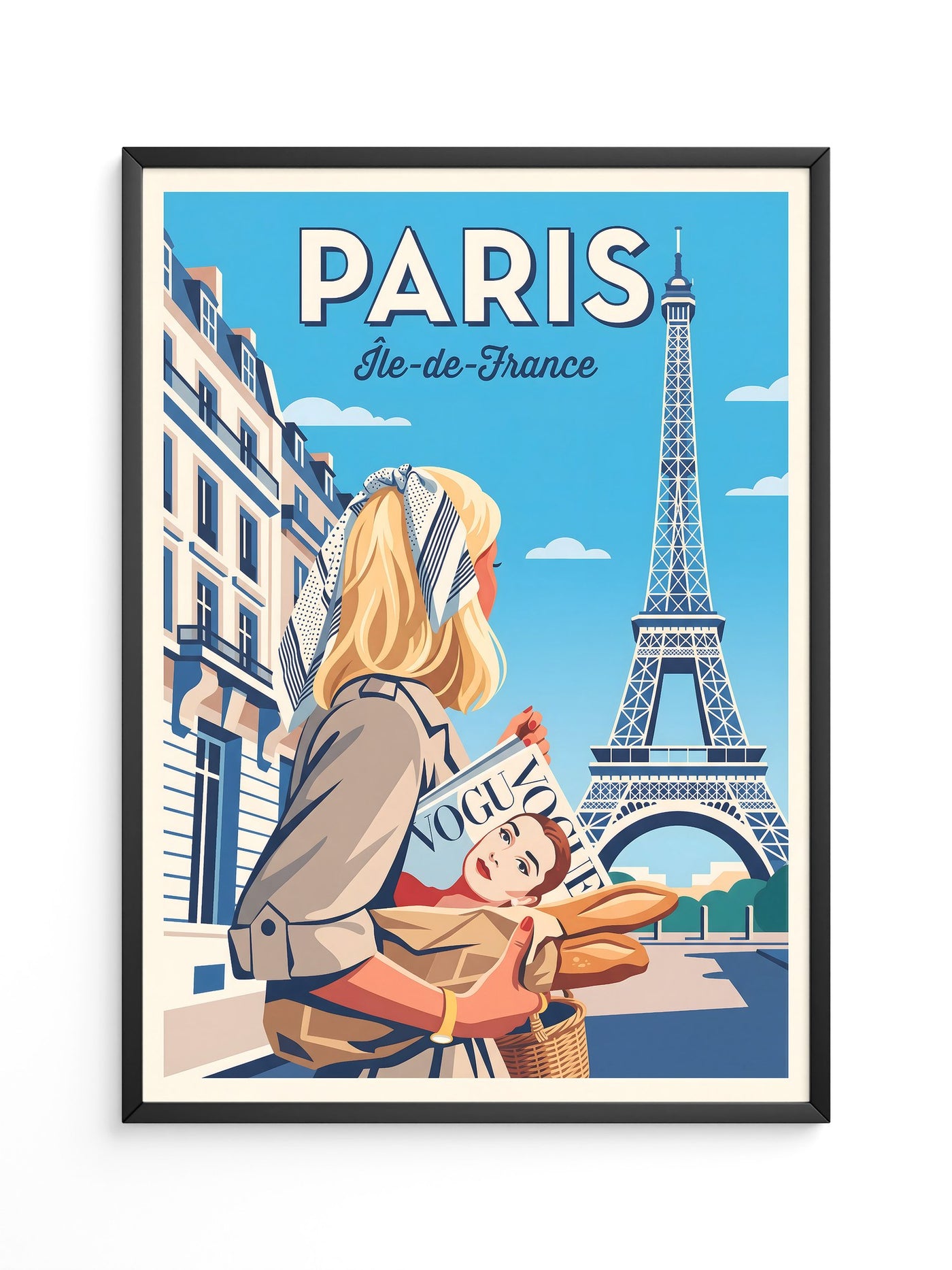 Eiffelturm Retro Paris