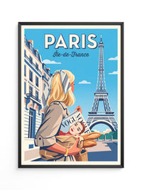 Eiffelturm Retro Paris
