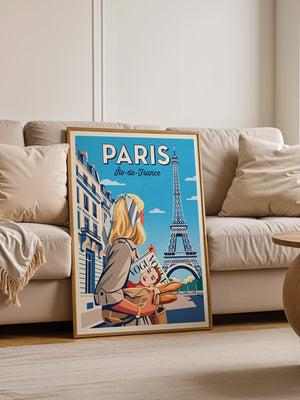 Eiffelturm Retro Paris