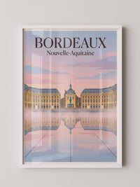 Bordeaux Architektur Pastellfarben