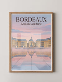 Bordeaux Architektur Pastellfarben