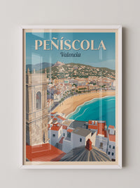 Peñíscola Strand Retro Stil
