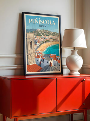 Peñíscola Strand Retro Stil
