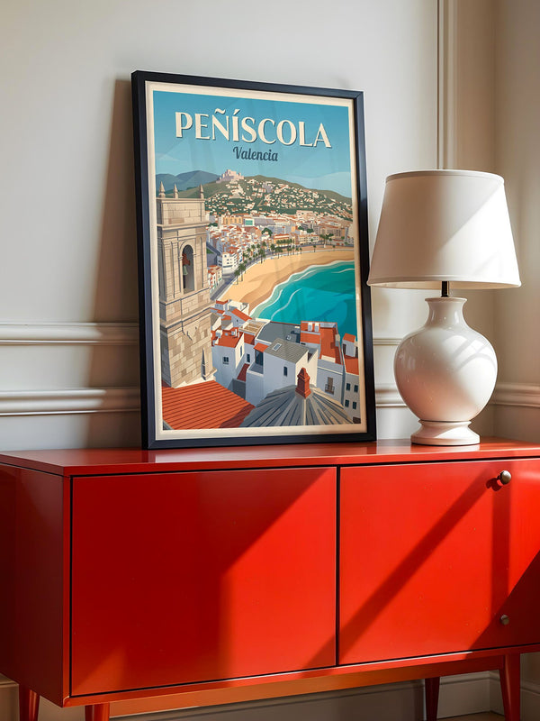 Peñíscola Strand Retro Stil