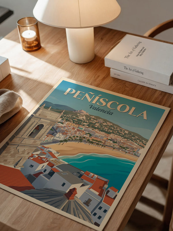 Peñíscola Strand Retro Stil