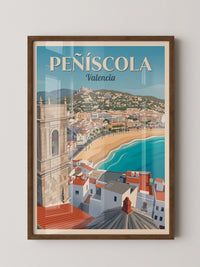 Peñíscola Strand Retro Stil