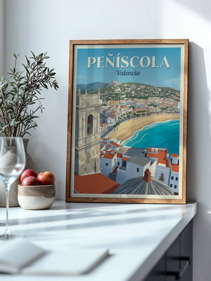 Peñíscola Strand Retro Stil