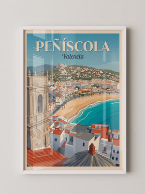 Peñíscola Strand Retro Stil