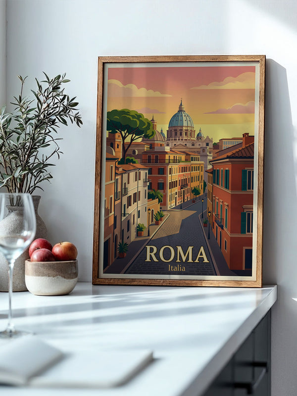 Rom Architektur Vintage Stil