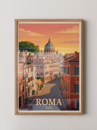 Rom Architektur Vintage Stil