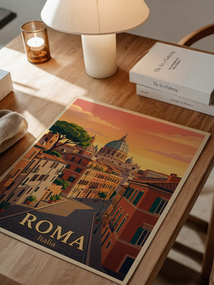 Rom Architektur Vintage Stil