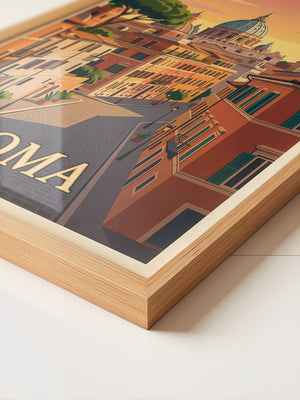 Rom Architektur Vintage Stil