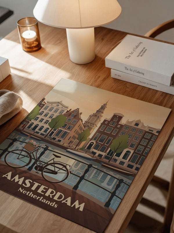 Fahrrad Grachtenblick Stadtansichten