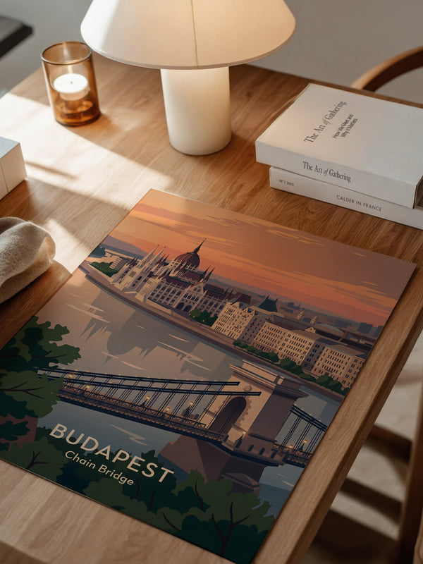 Budapest Abendstimmung Architektur