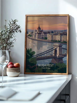 Budapest Abendstimmung Architektur