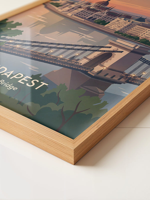 Budapest Abendstimmung Architektur