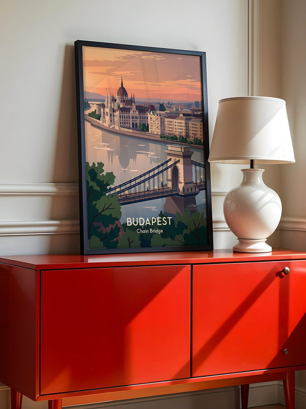 Budapest Abendstimmung Architektur