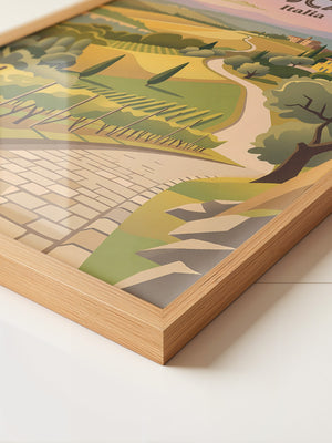 Toskana Landschaft Farbenspiel