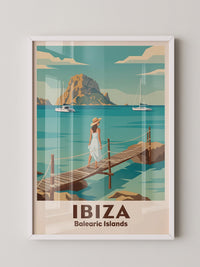 Ibiza Strand Sommerstil Retro