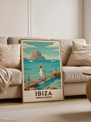 Ibiza Strand Sommerstil Retro