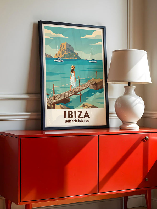 Ibiza Strand Sommerstil Retro