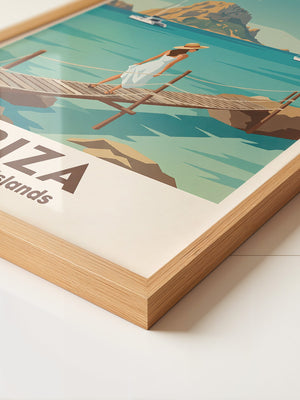 Ibiza Strand Sommerstil Retro