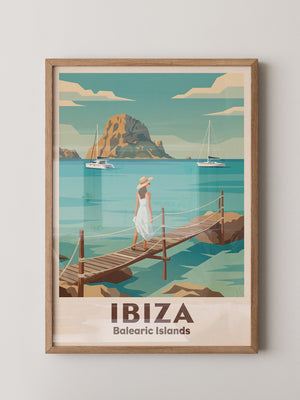 Ibiza Strand Sommerstil Retro