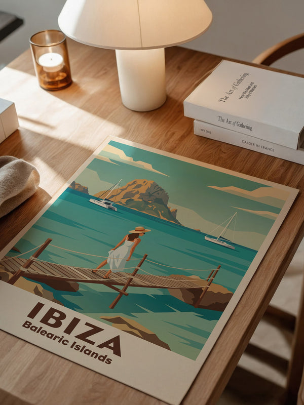 Ibiza Strand Sommerstil Retro