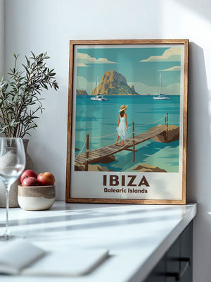 Ibiza Strand Sommerstil Retro