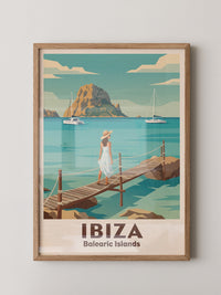 Ibiza Strand Sommerstil Retro