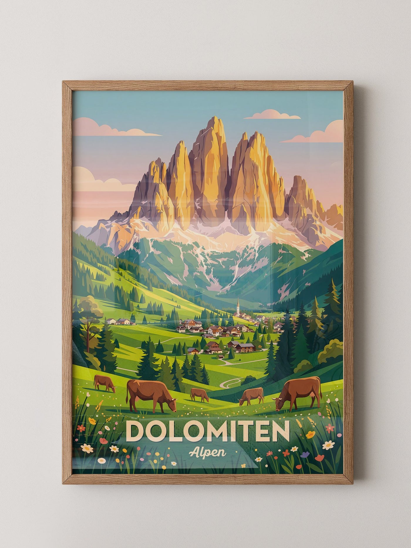 Dolomiten Alpen malerisch