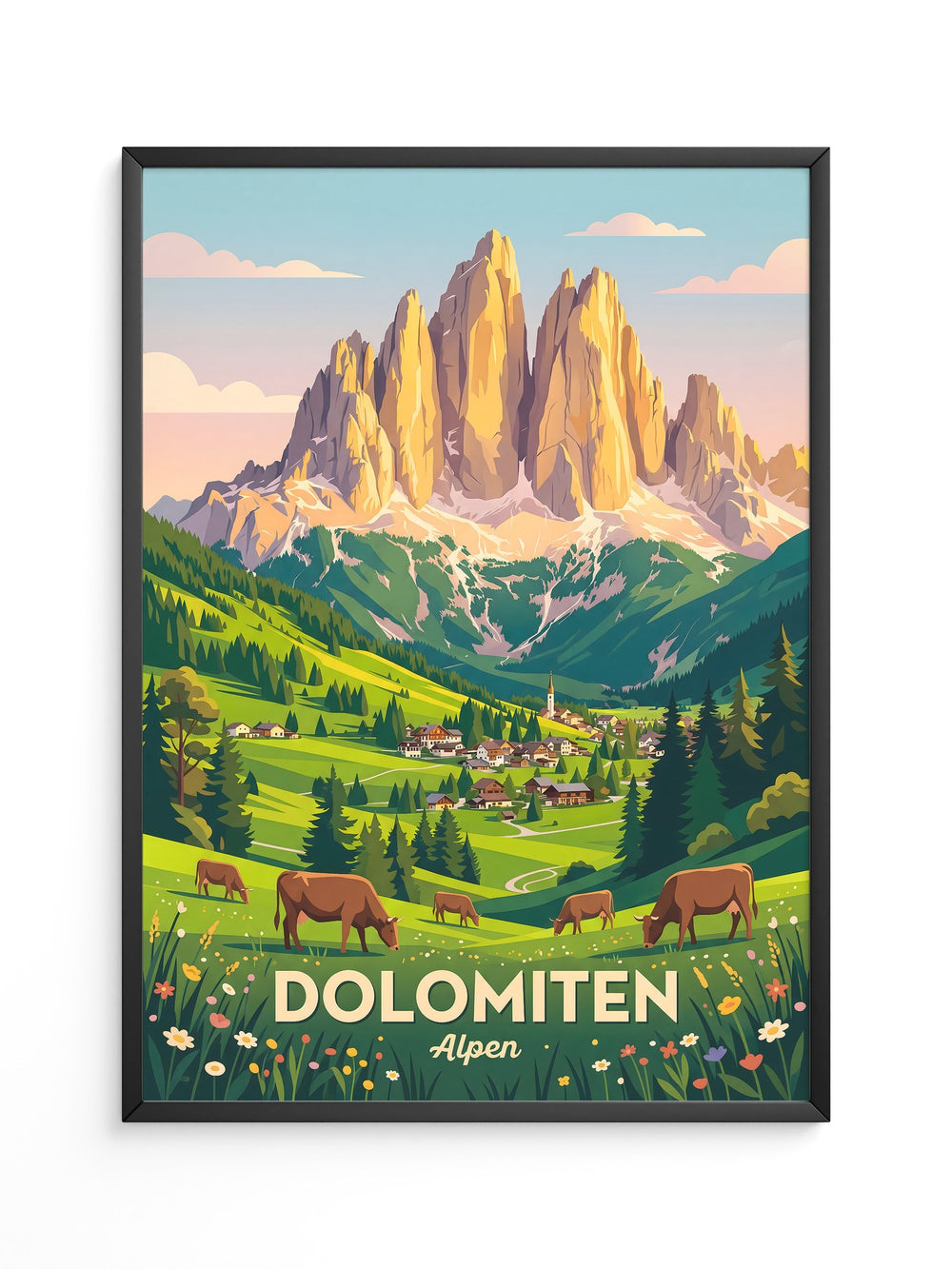 Dolomiten Alpen malerisch