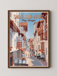 Saint-Jean-de-Luz Altstadtansicht