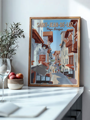 Saint-Jean-de-Luz Altstadtansicht