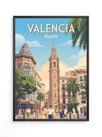 Valencia Altstadt Retro-Charme