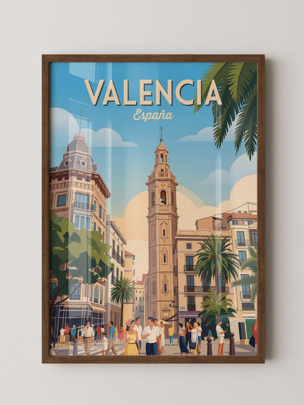 Valencia Altstadt Retro-Charme